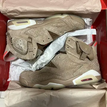 Air Jordan 6 Travis Scott 베이지
