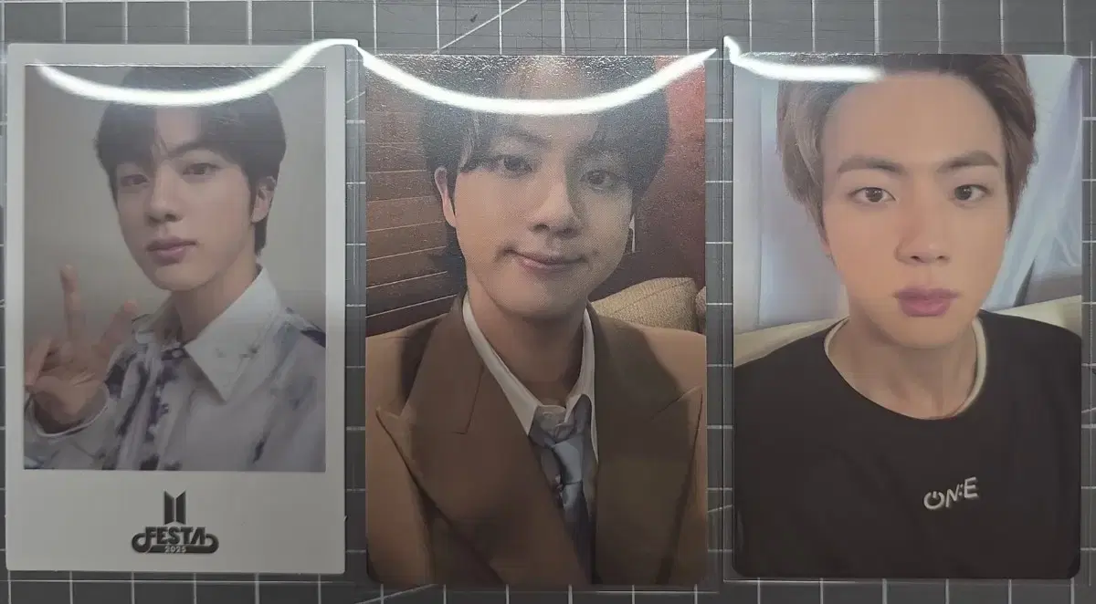 BTS FESTA JIN PHOTO CARD Seokjin Festa poca wts