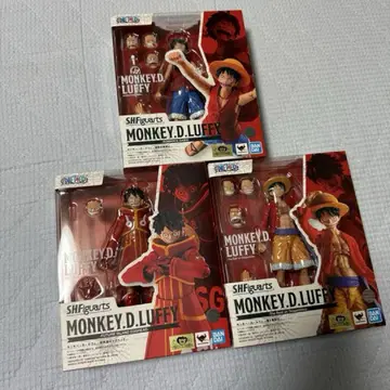 미개봉 새상품 S.H.Figuarts 원피스 루피 3개 세트