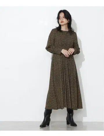 NATURAL BEAUTY BASIC 허리 쉐이프 원피스