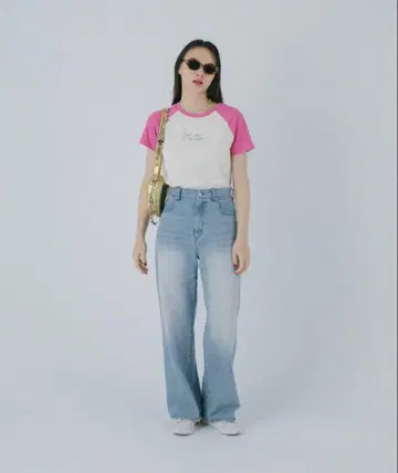 루즈 데님 팬츠 TINA:JOJUN