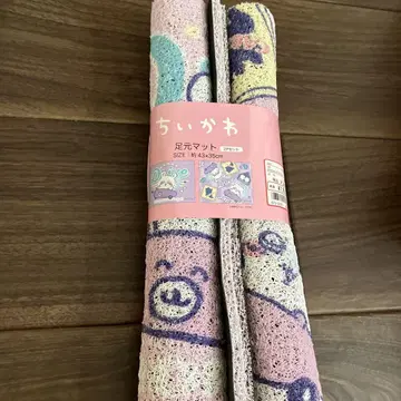 치이카와 모몽가 발밑 매트 2장 세트 자동차 용품 아베일 플로어 매트
