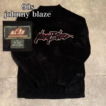 Johnny Blaze 조니 블레이즈 벨로아 로고 니트 DM1191