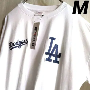 MLB 다저스 오타니 쇼헤이 좌우 로고 자수 긴팔 티셔츠 M
