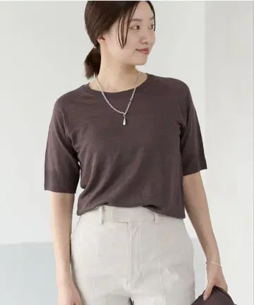 이에나 IENA 프렌치 린넨 풀오버