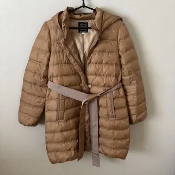 cynthia rowley 브라운 경량 다운 자켓 코트