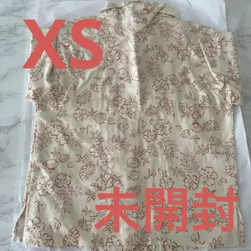 치이카와 (먼작귀) 패턴 셔츠 내추럴 XS