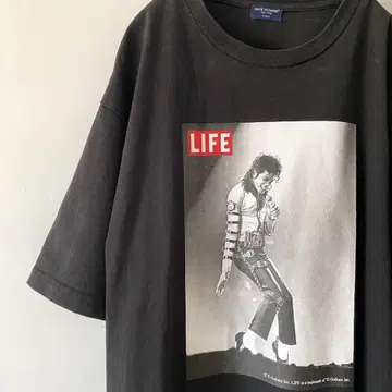 당일 발송 마이클 잭슨 티셔츠 XL 블랙