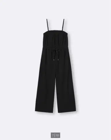 지유 미사용 리브 살로펫 팬츠 블랙 3XL