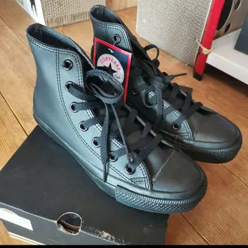 CONVERSE ALL STAR 블랙 하이컷 새상품