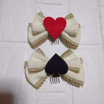 Angelic Pretty 카드놀이 리본 빗