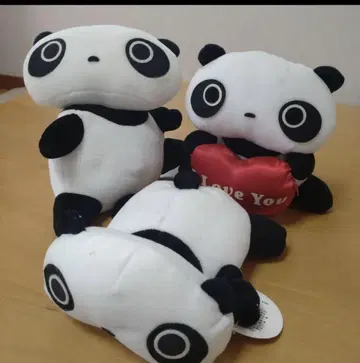 타레판다 봉제 인형 3개 묶음 판매