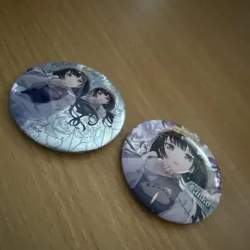 Roselia 흰금린코 캔뱃지 2개 세트