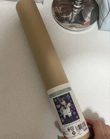 무지개 사키 미후네 시오리 A3 가공 포스터 미라클 STAY TUNE!