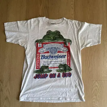 GILDAN Budweiser 개구리 티셔츠