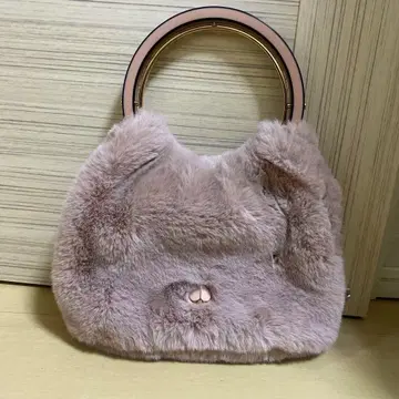 케이트 스페이드 핑크 퍼 백