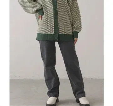 RETRO GIRL 스트레이트 데님 팬츠
