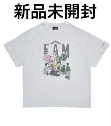 timelesz LIVE TOUR 2025 FAM 티셔츠 모크 화이트