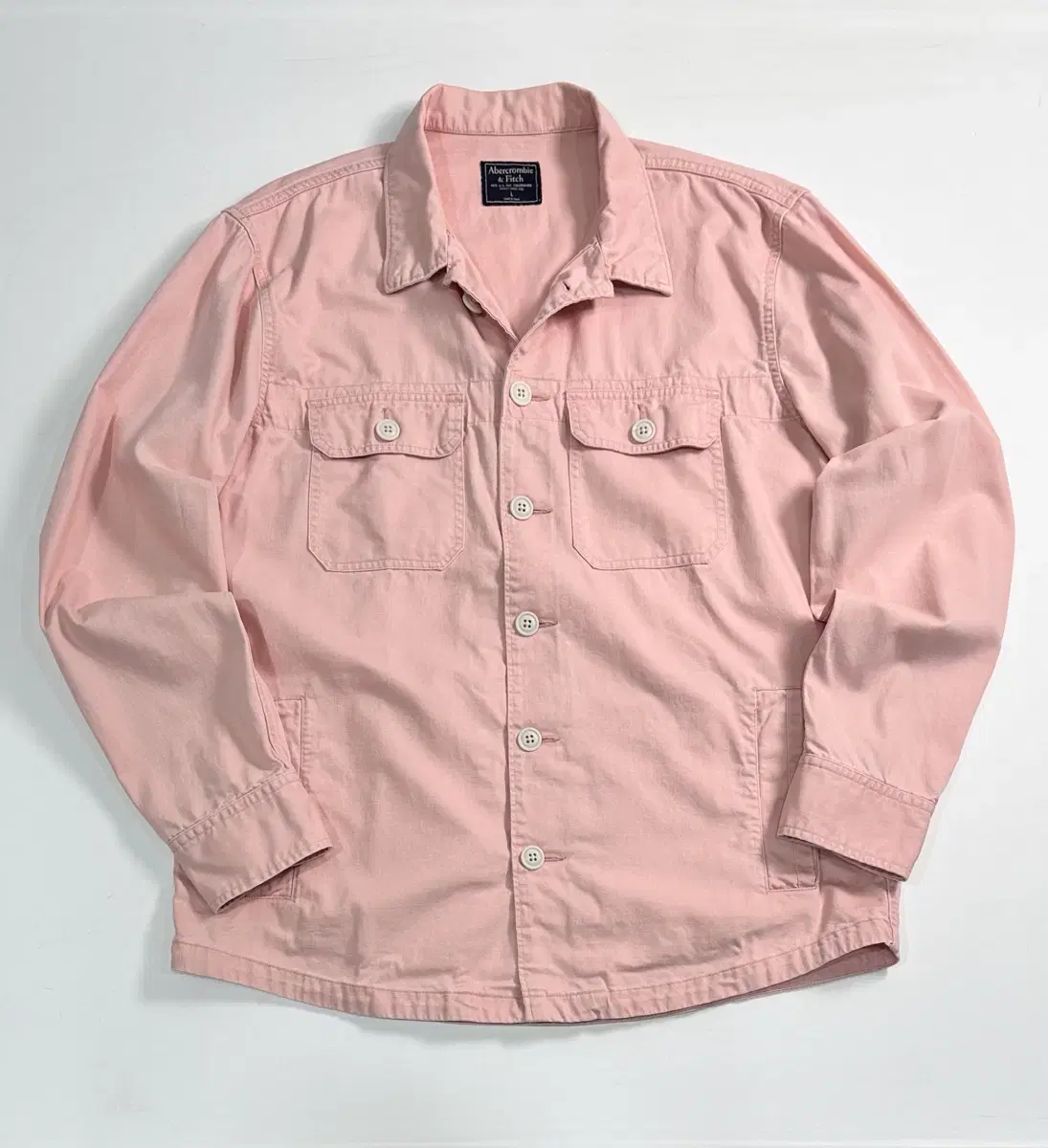Abecrombie & Fitch Pink Shirt Jacket