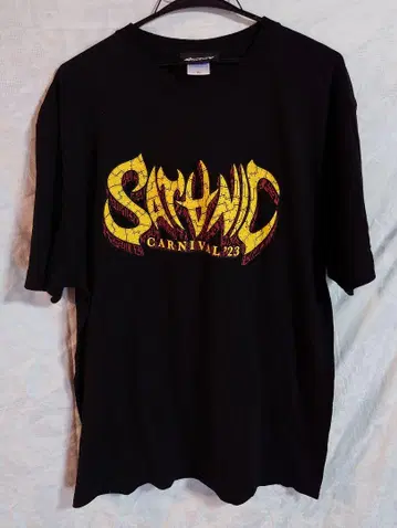 SATANIC CARNIVAL 2023 2일 한정판 오리지널 티셔츠
