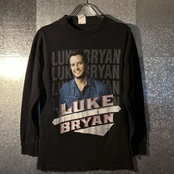 미국 구제 의류 롱 T S 사이즈 루크 브라이언 LUKE BRYAN