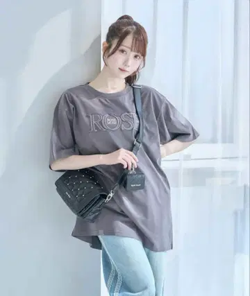 로고 아플리케 UNI-T 로제 뮤즈