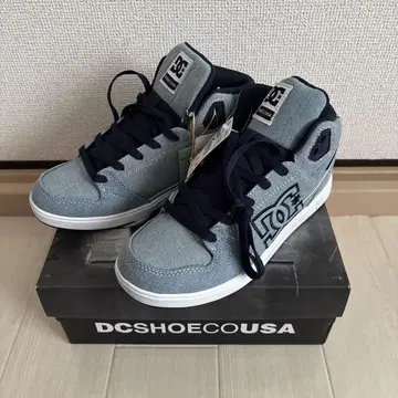 미사용 새상품 DC 데님 스니커즈 25cm