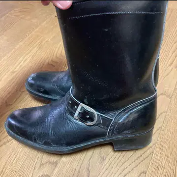 블랙 엔지니어 부츠 벨트 포함 26cm