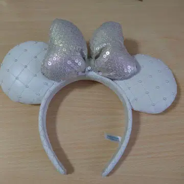 미니 머리띠 화이트