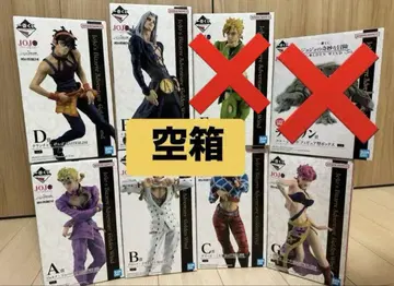 빈 박스 제일복권 죠죠 GOLDEN WIND 7개 컴프