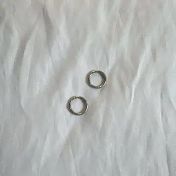 UNITED ARROWS SILVER925 후프 귀걸이