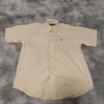 Ralph Lauren BLAIRE 반팔 셔츠 크림색