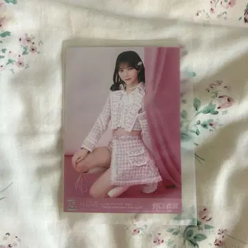 =LOVE 노구치 이오리 아레나 투어 2024 원반 봉입 브로마이드