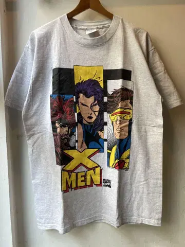 X-Men 캐릭터 티셔츠 1995년 제작