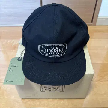THE H.W.DOG&CO. TRUCKER CAP - Black 40