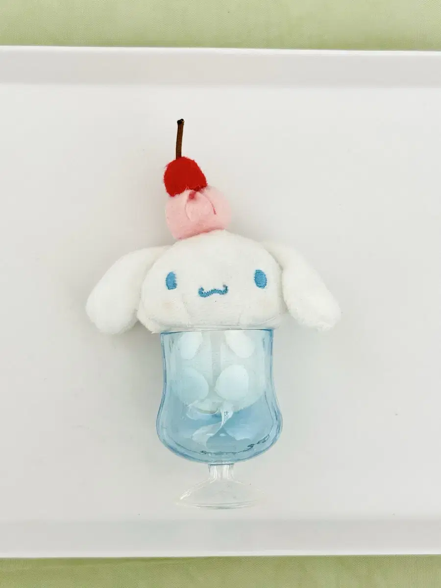 Rare Sanrio Pick Me Cream Soda Cinnamoroll Retro Props Melon Soda Mascot Doll