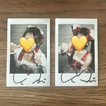 cutie street 후루사와 리사 친필 사인 폴라로이드