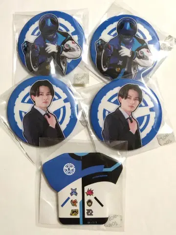 분붐저 TOS 복권 B상 D상 나루타 시로 분 블루 5개 세트
