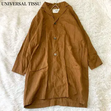 UNIVERSAL TISSU 린넨 롱 자켓 프리 사이즈 린넨