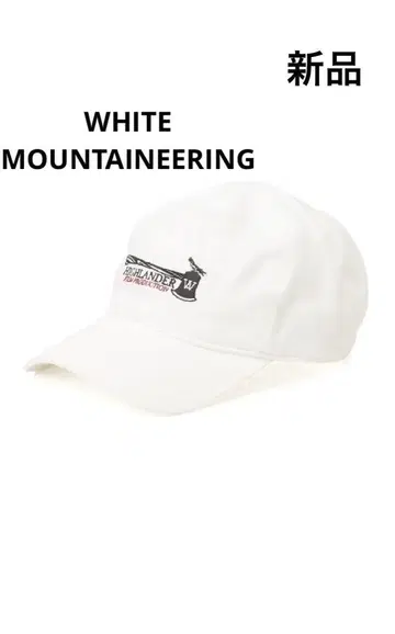 새상품 WHITEMOUNTAINEERING 화이트 마운티니어링 캡
