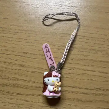 지역 키티 헬로키티 쇼코탄 콜라보 스트랩 네츠케