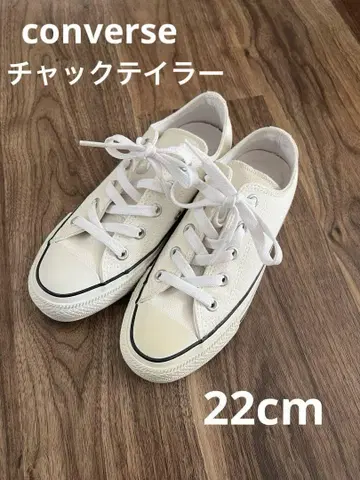 CONVERSE 컨버스 척 테일러 화이트 22cm