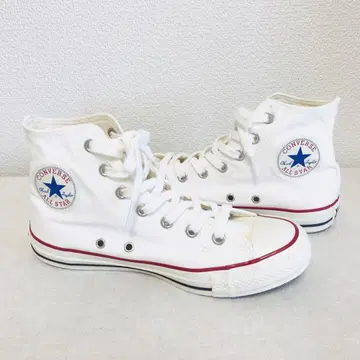 컨버스 올스타 하이컷 화이트 24.5cm