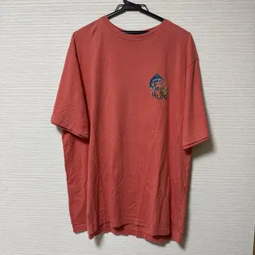 구제 의류 오렌지 티셔츠