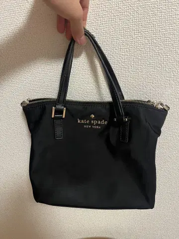 kate spade 블랙 나일론 숄더백