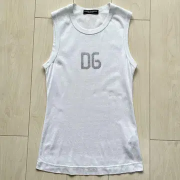돌체앤가바나 DG 큐빅 로고 탱크탑