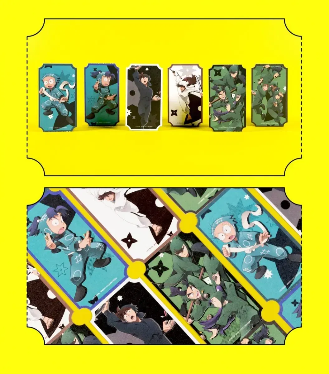 Ninja Boy Rantaro Nintama Pre-order Benefit Mania Ticket