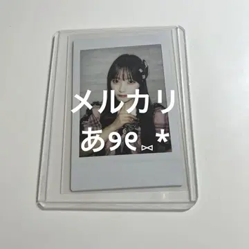 카와모토 에루 CUTIE STREET 큐스토 폴라로이드 굿즈 체크 의상