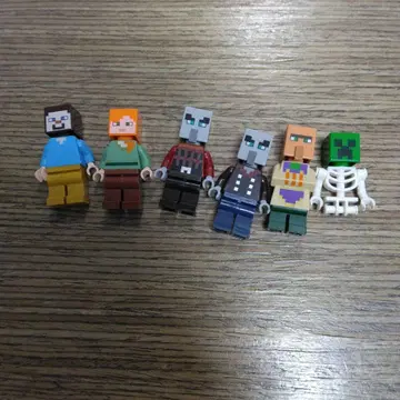 레고 마인크래프트 미니 피규어 Minecraft 블록 게임