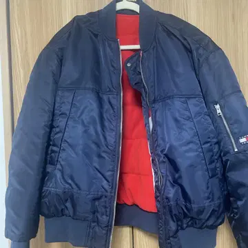 TOMMY JEANS 리버서블 ma1 자켓